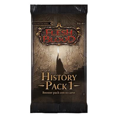 FaB- History Pack 1 BLACK LABEL (36 Packs) – ITALIANO
