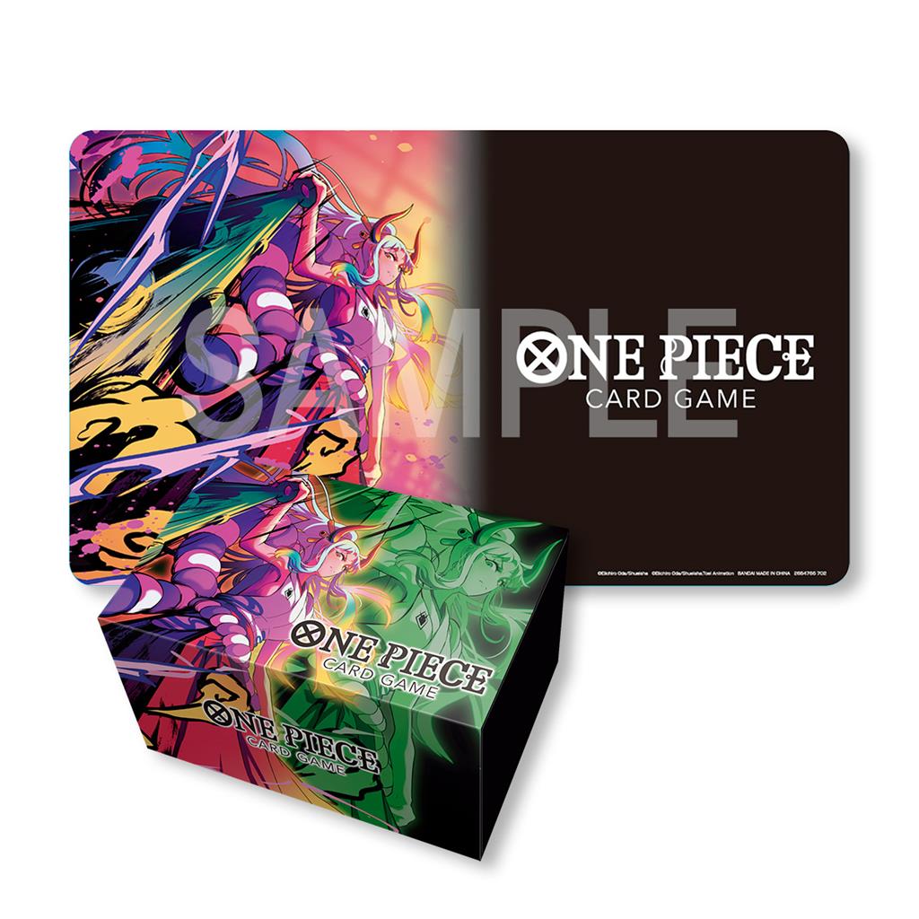 ONE PIECE CARD GAME - PLAYMAT AND STORAGE BOX SET -YAMATO-
