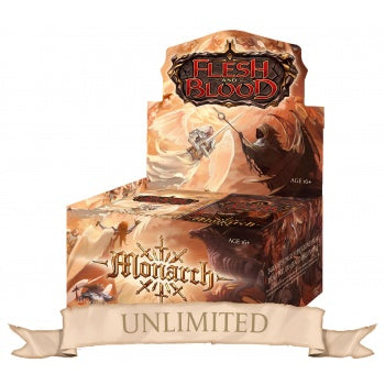 Flesh & Blood TCG - Monarch Unlimited Booster Display (24 Packs) - EN