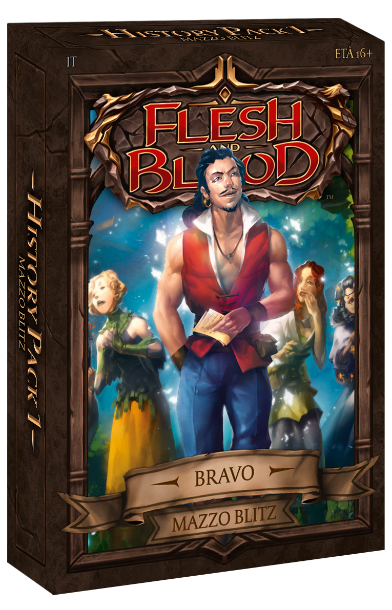 BRAVO - FAB HISTORY PACK 1 BLITZ DECK ITA