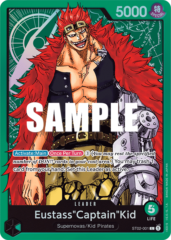 One Piece Card Game Starter Deck Worst Generation [ST-02]