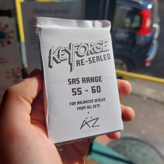 Keyforge RE-SEALED Deck | SAS Range 55-60