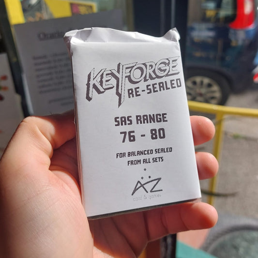 Keyforge RE-SEALED Deck | SAS Range 76-80