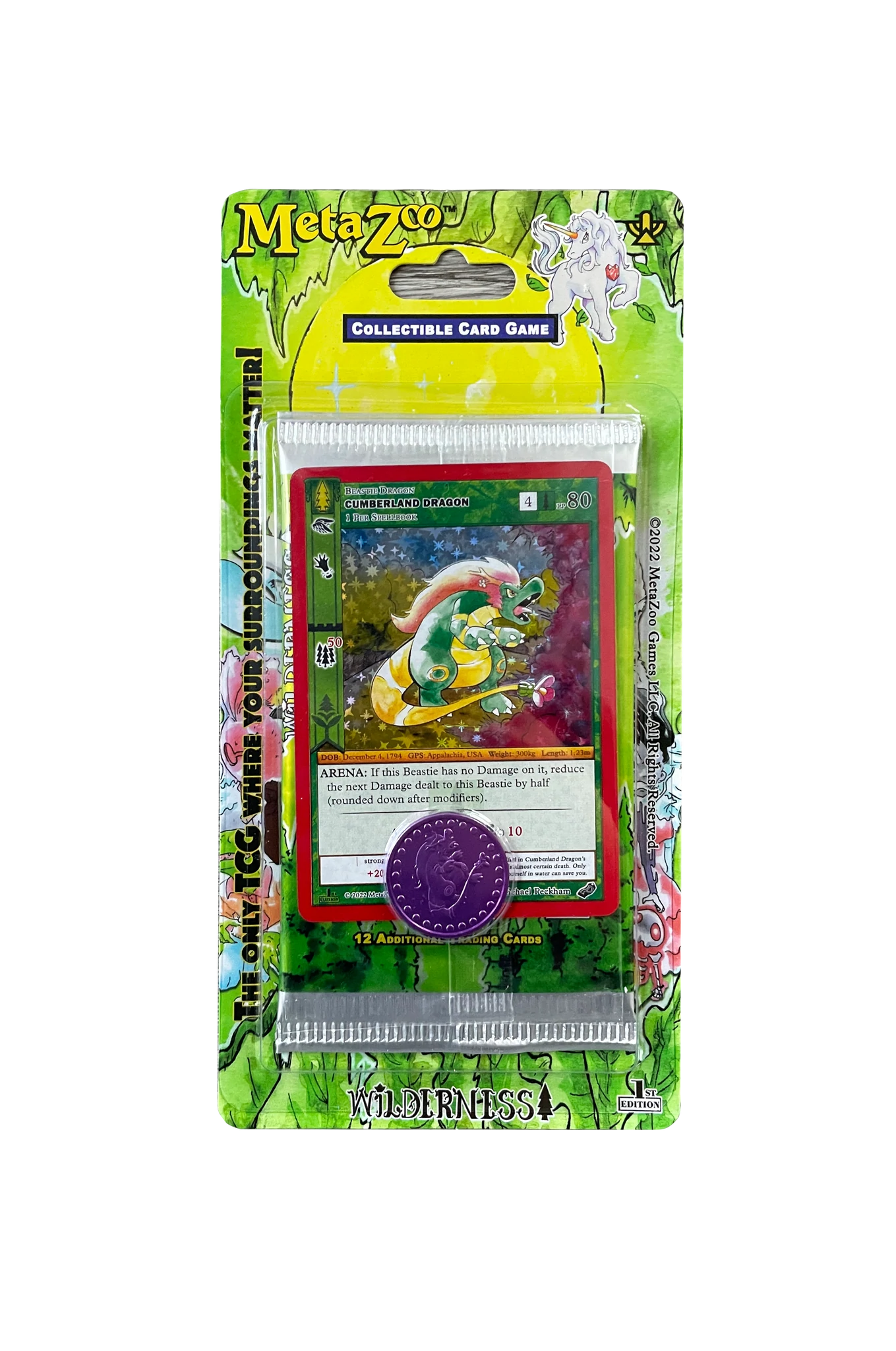 MetaZoo TCG: Wilderness 1st Edition Blister Pack - EN