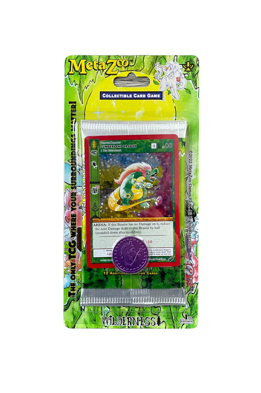 MetaZoo TCG: Wilderness 1st Edition Blister Pack - EN