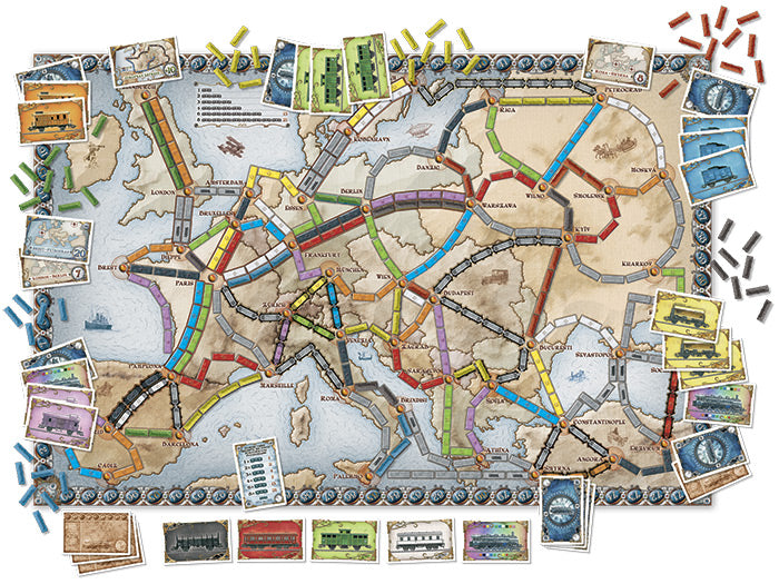 TICKET TO RIDE EUROPA