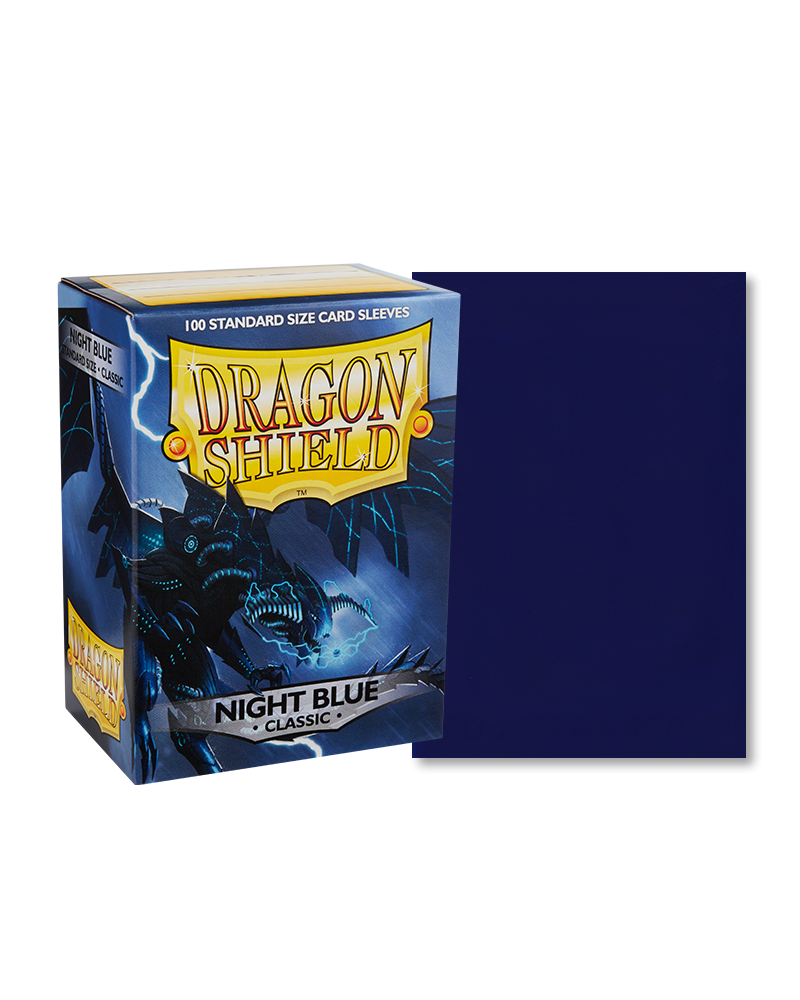 Dragon Shield Standard Matte Sleeves - Night Blue (100 Sleeves)