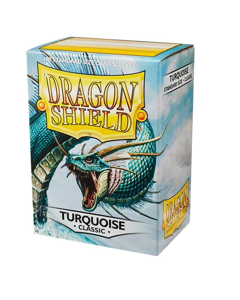 Dragon Shield Standard Matte Sleeves - Turquoise 'Atebeck' (100 Sleeves)