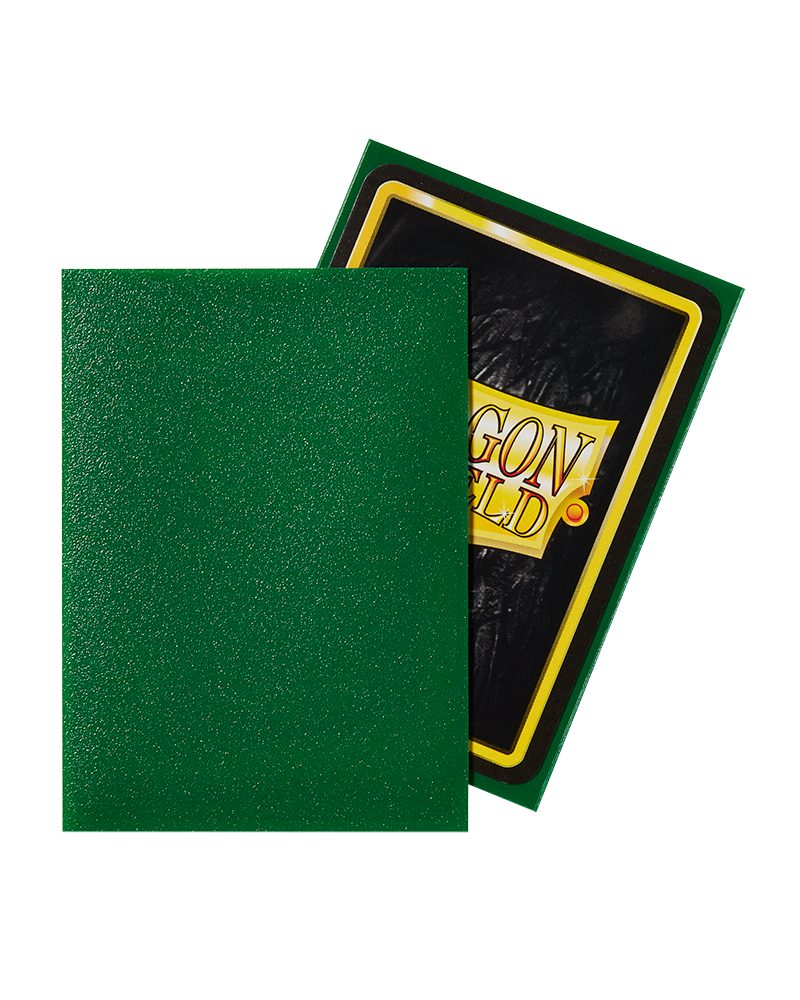 Dragon Shield Matte Standard Sleeves - Emerald (100 Sleeves)