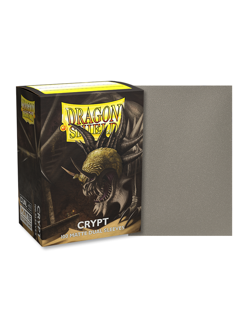 Dragon Shield Standard Matte Dual Sleeves - Crypt Neonen (100 Sleeves)