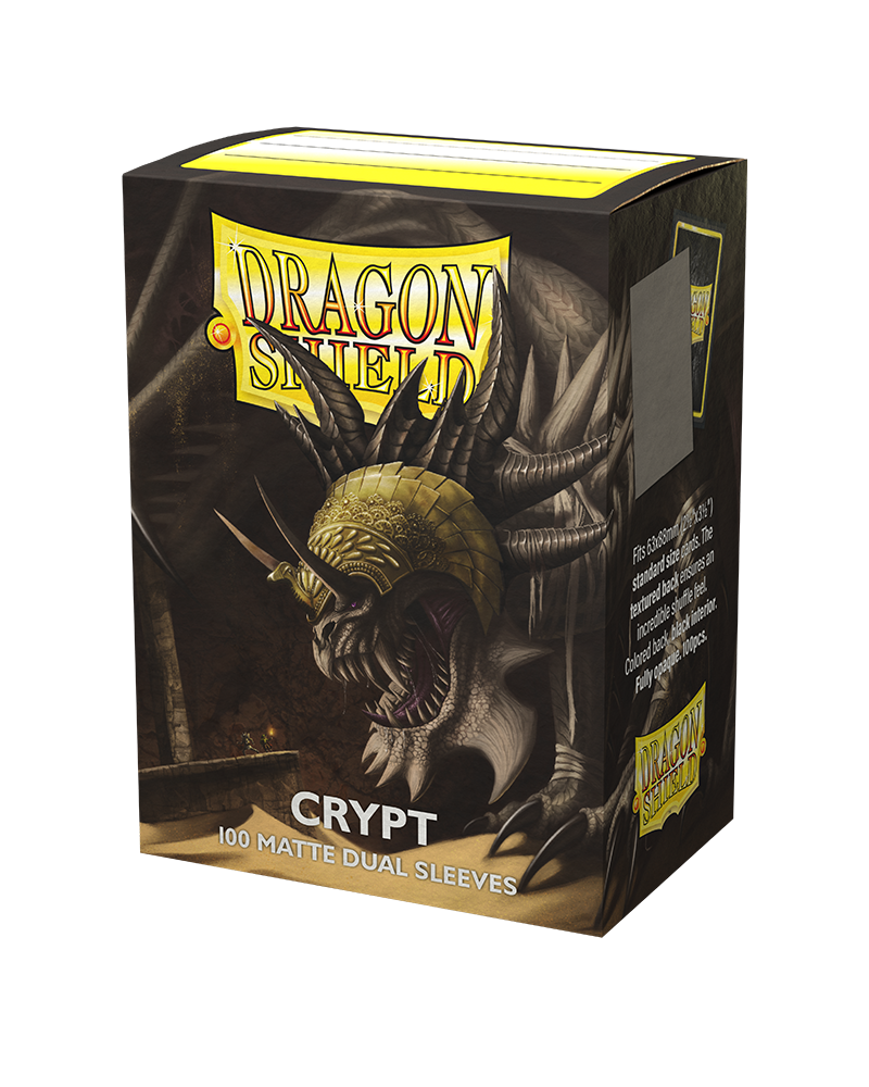 Dragon Shield Standard Matte Dual Sleeves - Crypt Neonen (100 Sleeves)