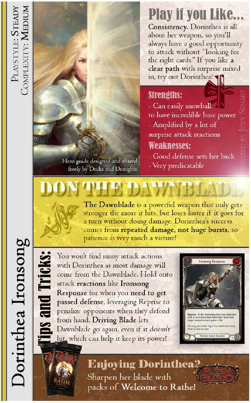 Dorinthea - Warrior Starter Blitz Deck