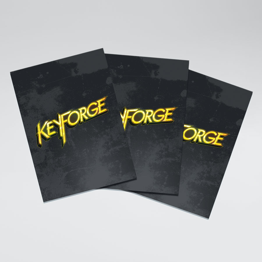 Gamegenic KeyForge Logo Sleeves - Black (40 Sleeves)