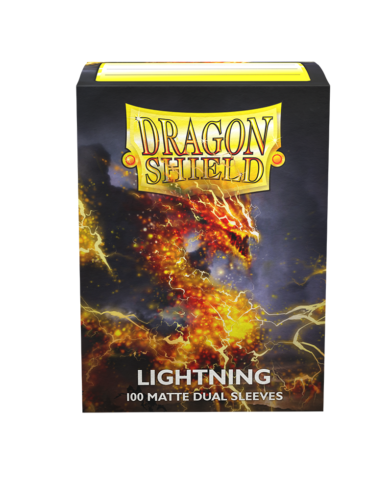Dragon Shield Dual Matte Sleeves - Lightning 'Ailia' (100 Sleeves)