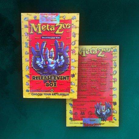 MetaZoo TCG: Cryptid Nation 2nd Edition Release Event Box - EN