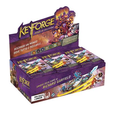 KeyForge Worlds Collide "Mondi in Collisione" Box da 12 Mazzi - ENG