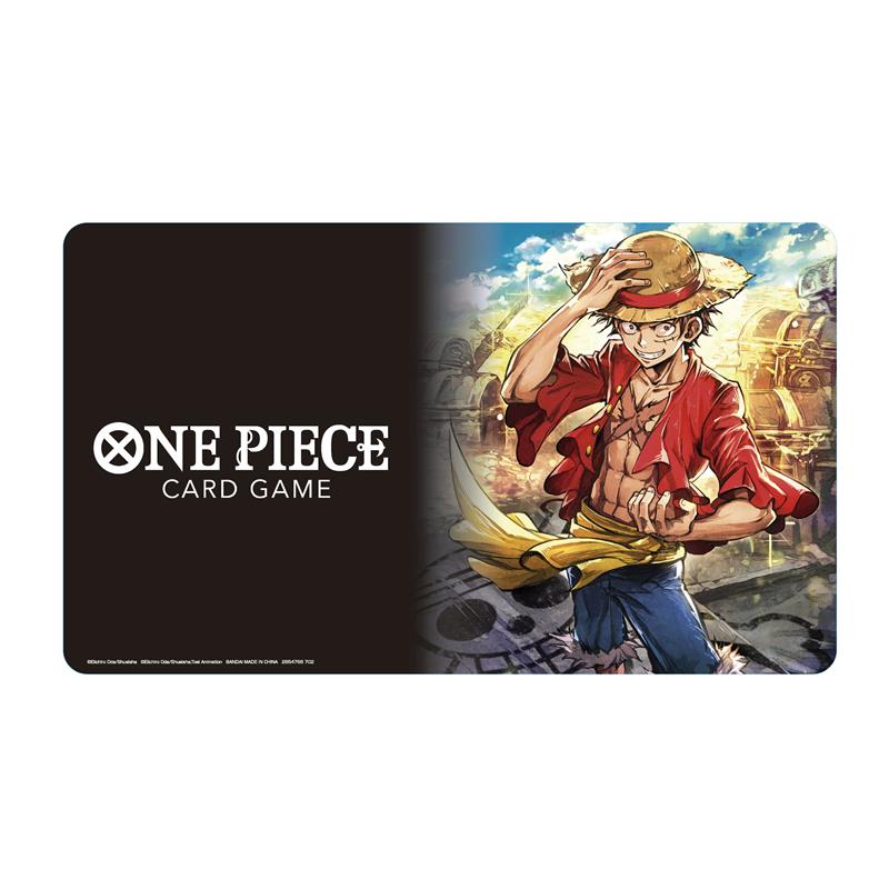 ONE PIECE CARD GAME - PLAYMAT AND STORAGE BOX SET -MONKEY.D.LUFFY-