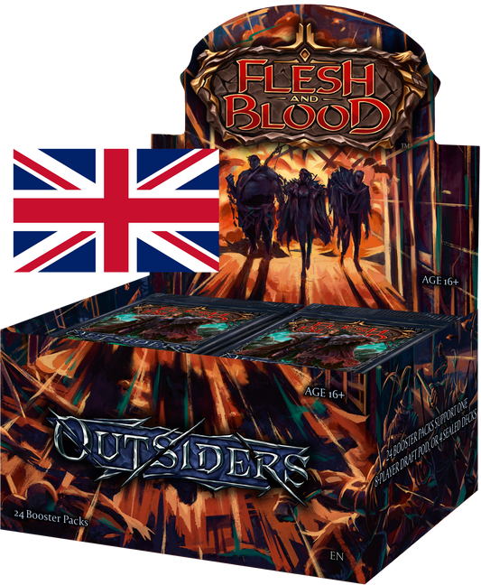 FLESH & BLOOD TCG - FAB OUTSIDERS BOOSTER DISPLAY (24 PACKS) - EN