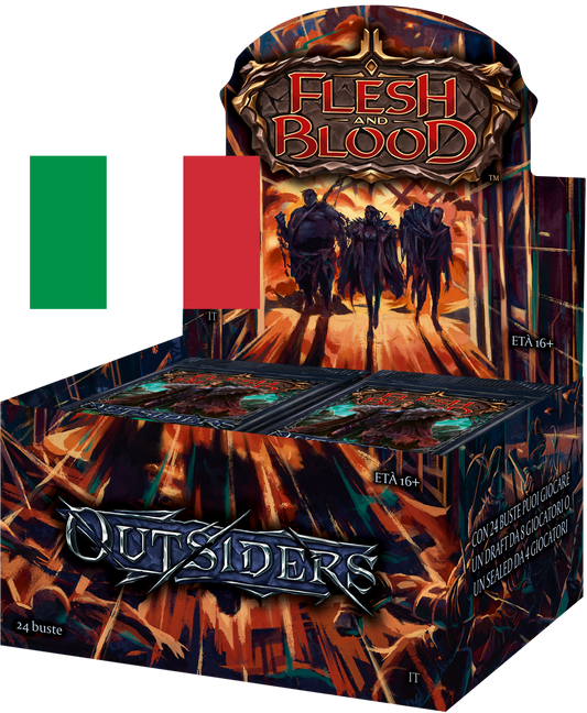 FLESH & BLOOD TCG - FAB OUTSIDERS BOOSTER DISPLAY (24 PACKS) - IT