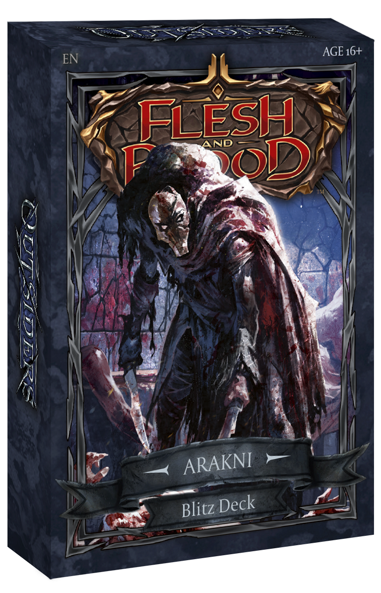 FAB ARAKNI BLITZ DECK ENG - FLESH AND BLOOD